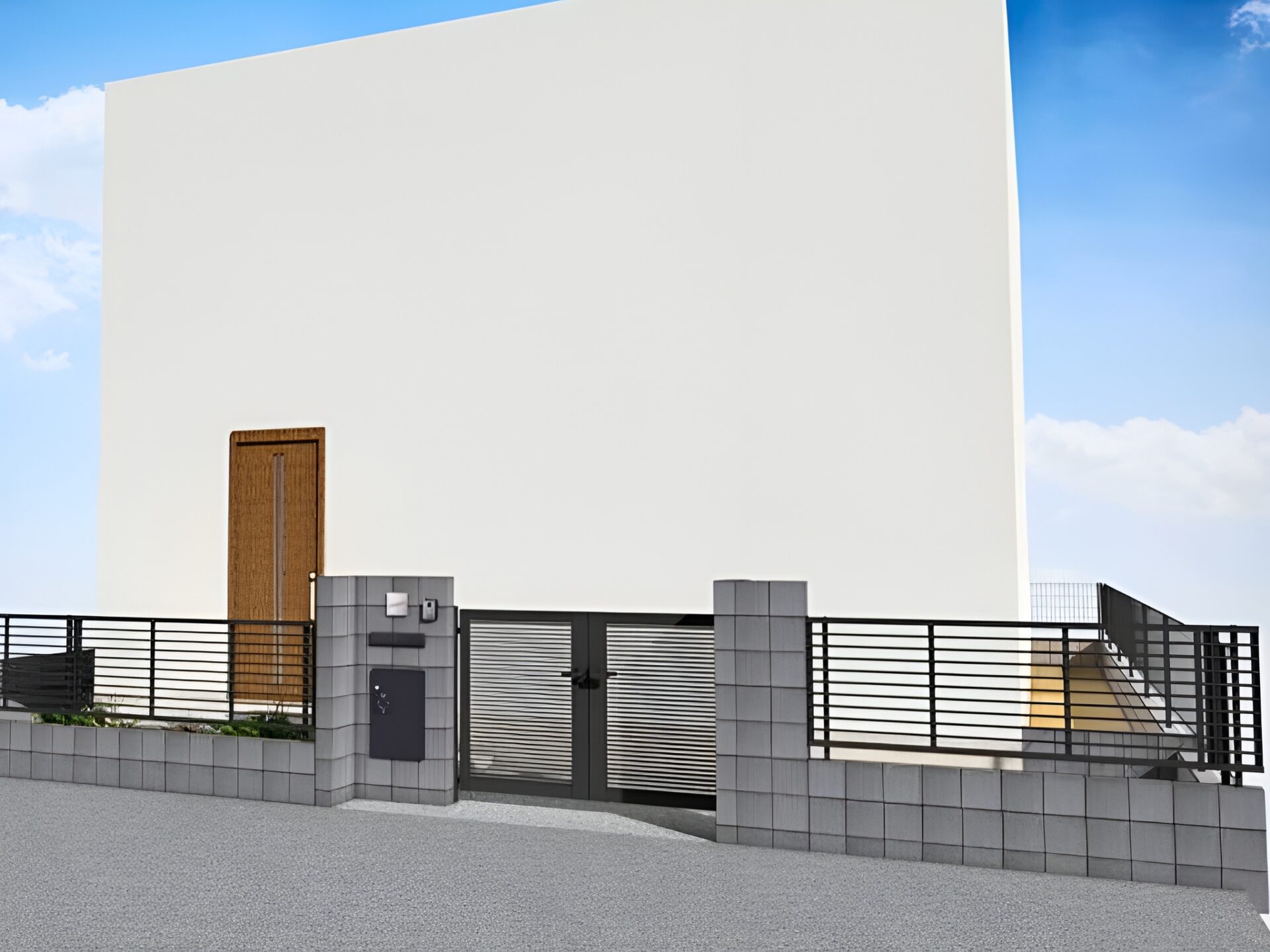 Minimalist Facade View