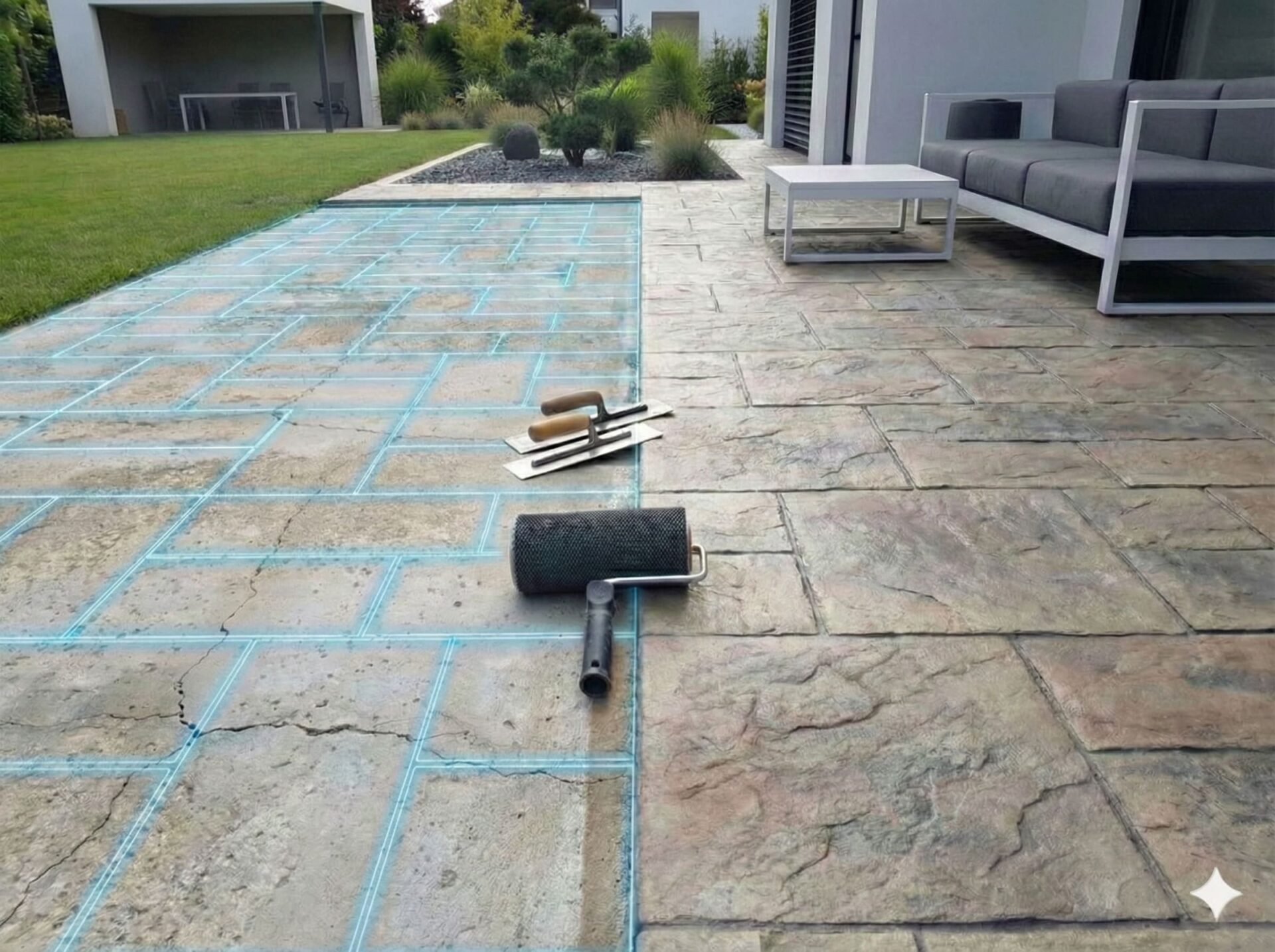 特殊タイル仕上げ